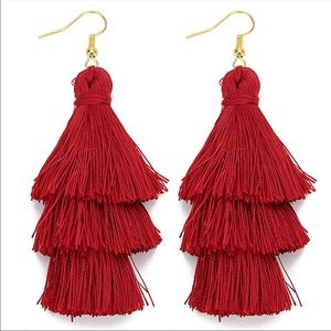 Brand New Boho Layered Tassel Trendy Earrings.